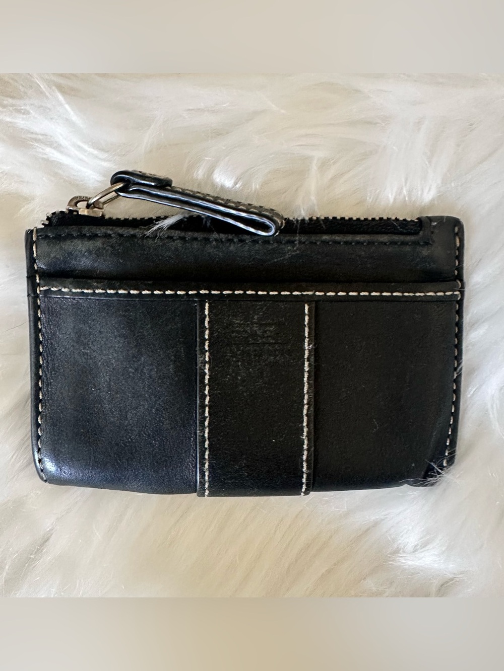 Vintage Coach Mini ID Case Wallet Case